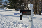Large Sliding Mailbox Tray, Mailbox Insert, Extender.  Fits mailboxes that are at least 7.5 inches wide.
